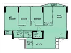 Blk 310C Waterway Terraces II (Punggol), HDB 5 Rooms #563598551